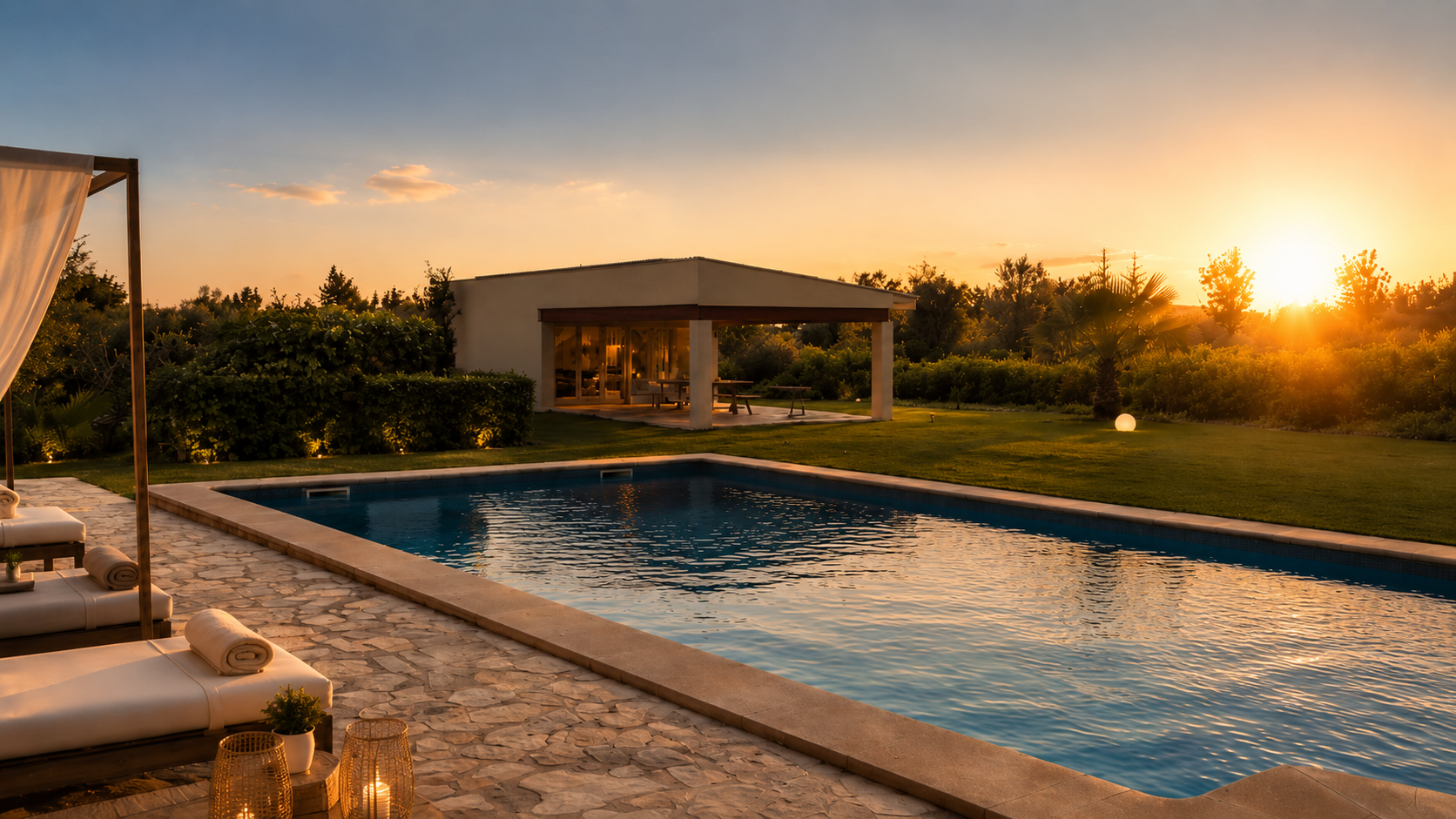 Pool and terrace